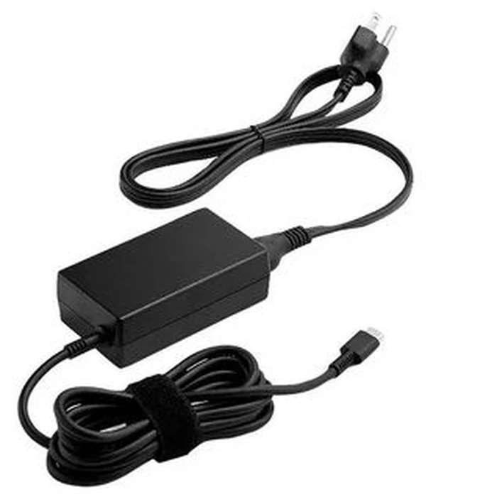 HP 65W AC Power Adapter - Black by HP - Image 2