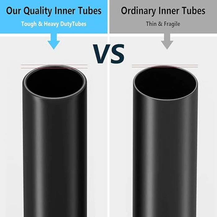 2-PCS 20" E-Bike Tubes 20x4.5 20x5.0 AV32mm Premium Butyl Rubber Inner Tubes 20" x 4.5" 20" x 5.0" Compatible with 20 X 4.5/5.0 Bike Bicycle Fat Tire Tubes Schrader Valve by YunSCM - Image 3