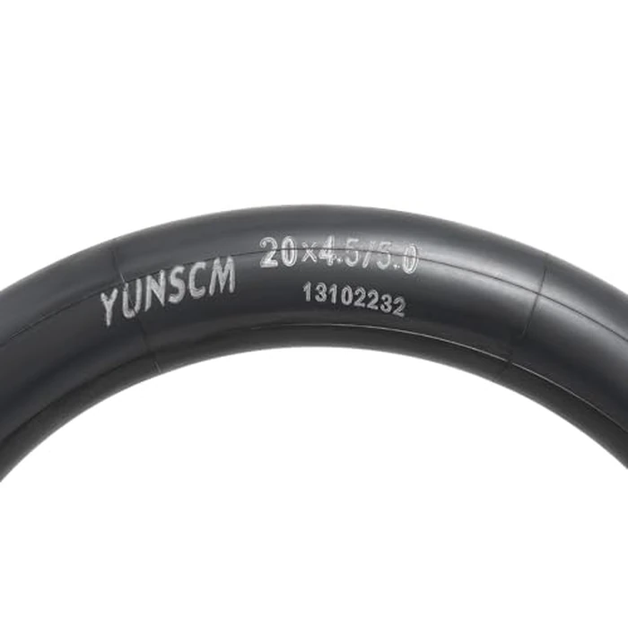 2-PCS 20" E-Bike Tubes 20x4.5 20x5.0 AV32mm Premium Butyl Rubber Inner Tubes 20" x 4.5" 20" x 5.0" Compatible with 20 X 4.5/5.0 Bike Bicycle Fat Tire Tubes Schrader Valve by YunSCM - Image 7