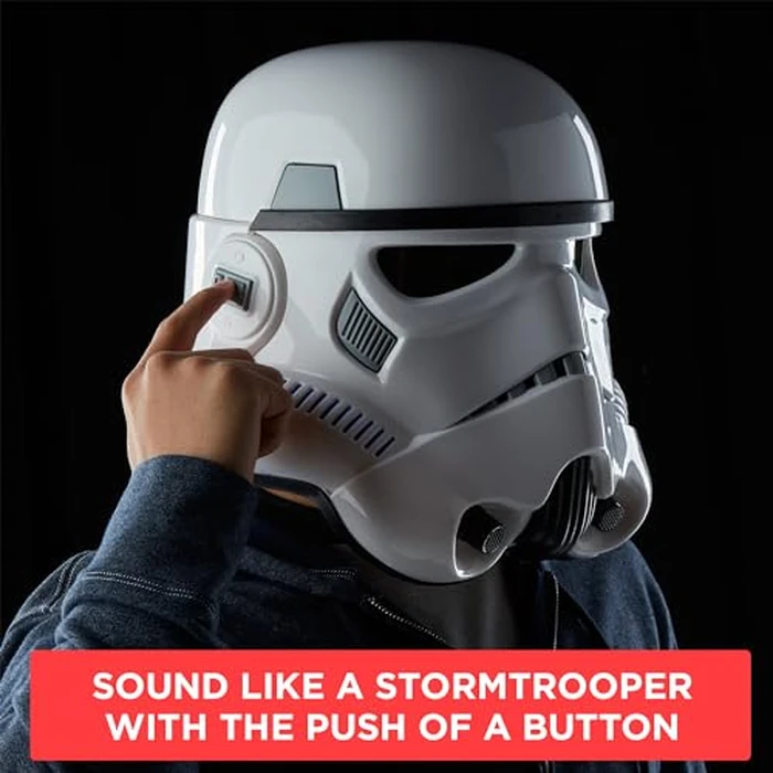 STAR WARS The Black Series Imperial Stormtrooper Premium Electronic Helmet, Rogue One: A Story Adult Roleplay Item, Ages 14 and Up by STAR WARS - Image 4