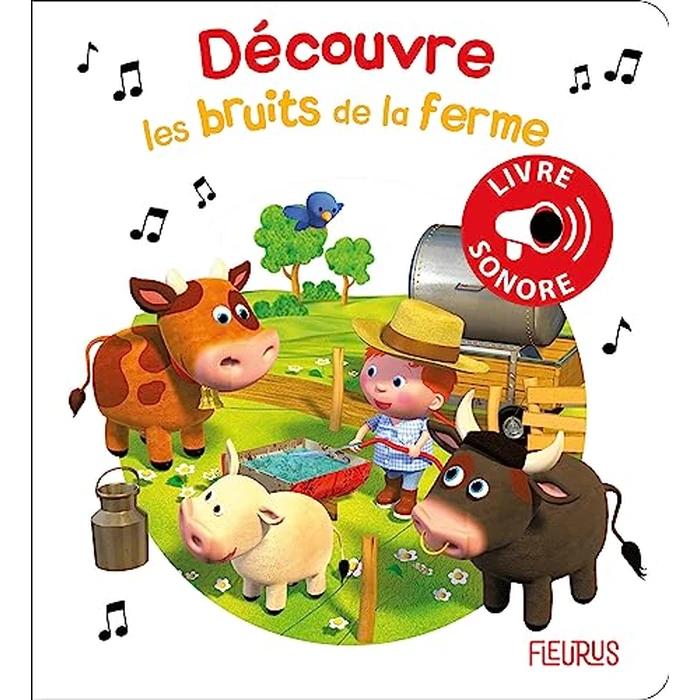 Découvre les bruits de la ferme by Fleurus - Used - Good condition - CA$13.17