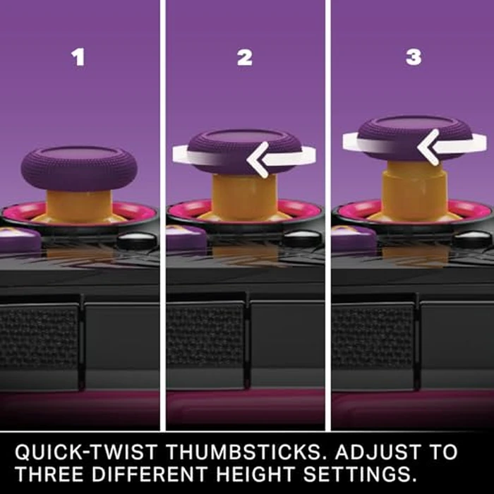 PowerA Advantage Plus Wired Controller for Xbox Series X|S - Moonlit Palms, officially licensed, adjustable height thumbsticks, hall effect, mappable buttons, works with Xbox One and Windows 10/11 PC by PowerA - Image 3