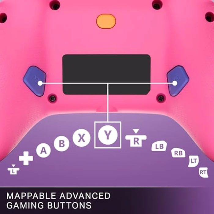 PowerA Advantage Plus Wired Controller for Xbox Series X|S - Moonlit Palms, officially licensed, adjustable height thumbsticks, hall effect, mappable buttons, works with Xbox One and Windows 10/11 PC by PowerA - Image 5