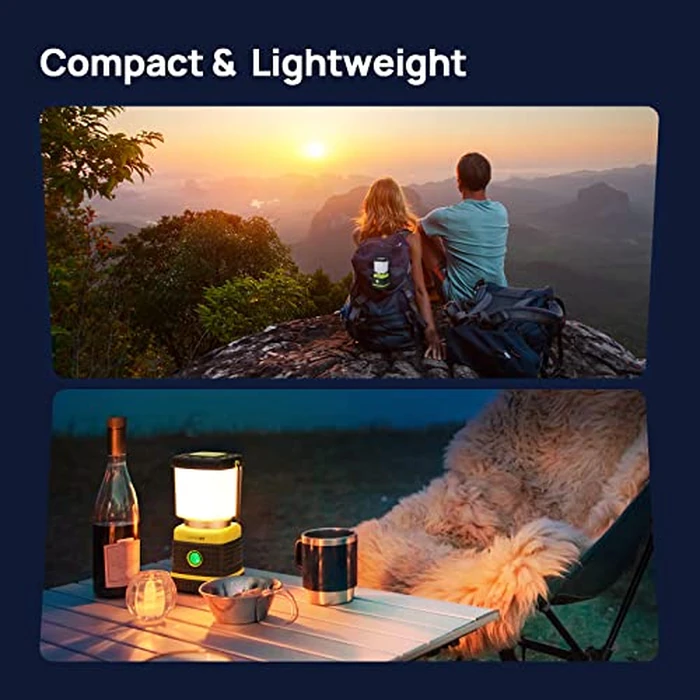 LED Camping Lantern, Consciot Battery Powered LED Lantern Flashlight, 1000LM, 4 Light Modes, IPX4 Waterproof, Survival Kits for Indoor Outdoor, Emergency Light for Home Power Outages, Hurricane, Storm by Consciot - Image 8
