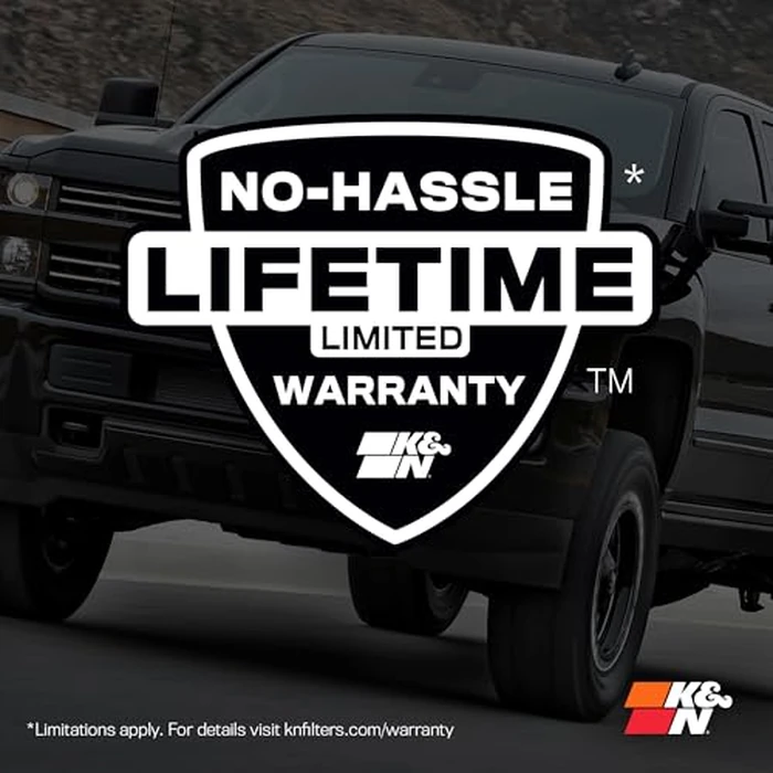 K&N High-Flow Original Lifetime Engine Air Filter: Increase Power: Premium, Washable: Compatible with Select 2002-2025 Dodge/Ram: 1500, 2500, 3500, 4500, 5500, 33-2247 by K&N - Image 8