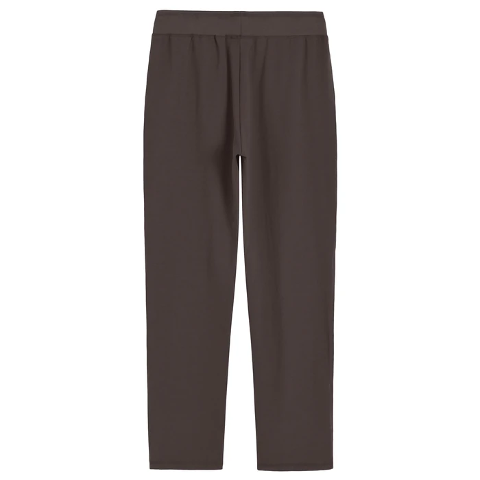 Weintee Women's Cotton Sweatpants with Pockets L Brown by Weintee - Image 4