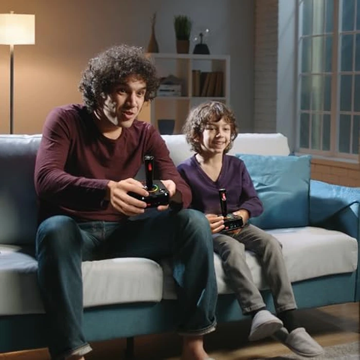 My Arcade Atari Game Station Pro: Retro Video Game Console with 200+ Games, Wireless Joysticks, RGB LED Lights by My Arcade - Image 5