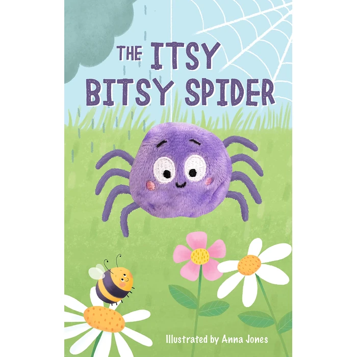 Itsy Bitsy Spider - Children's Finger Puppet Board Book (Finger Puppet Storybooks for Babies & Toddlers) by Little Hippo Books - Used - Acceptable condition