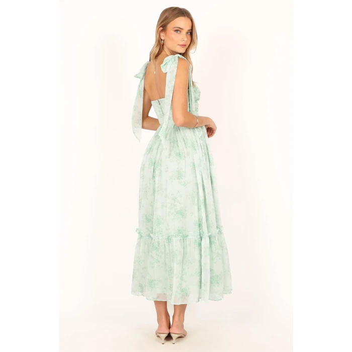 Petal & Pup Floret Midi Dress - Sage S by Petal & Pup - Image 3