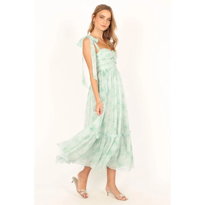 Petal & Pup Floret Midi Dress - Sage S by Petal & Pup - Image 8