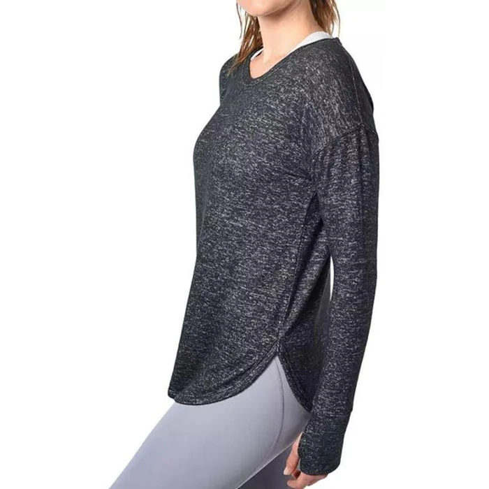 Member's Mark Women's Soft Modal Heather Top (L) - Charcoal by Member's Mark - Image 2