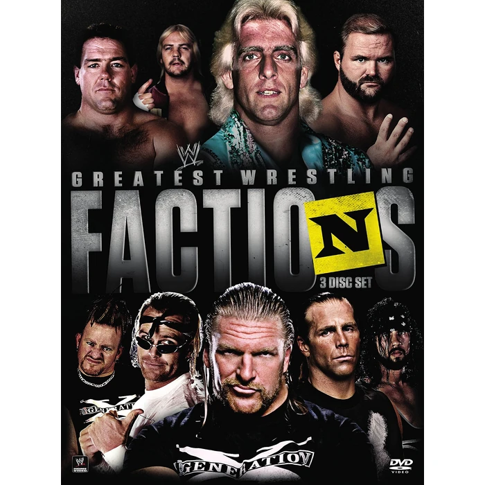 WWE: Wrestling's Greatest Factions by Warner Home Video - Used - Good condition