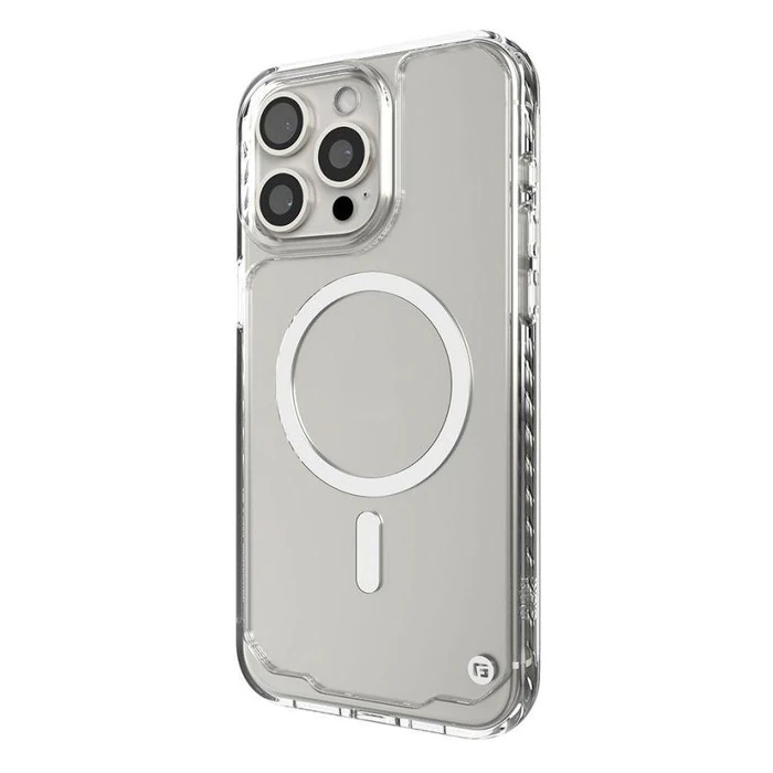 CLCKR G-Form Protection Phone Case with MagSafe for Apple iPhone 15 Pro - Diamond Clear by CLCKR - Image 3
