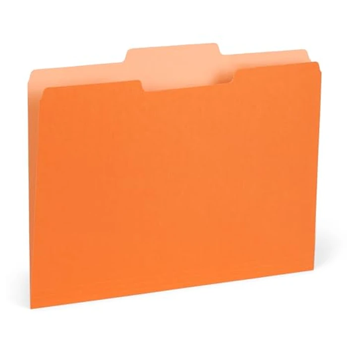 Blue Summit File Folders, Letter Size, 1/3 Tab, Two-Tone Bright Colors - 100 Pack by Blue Summit Supplies - Image 7