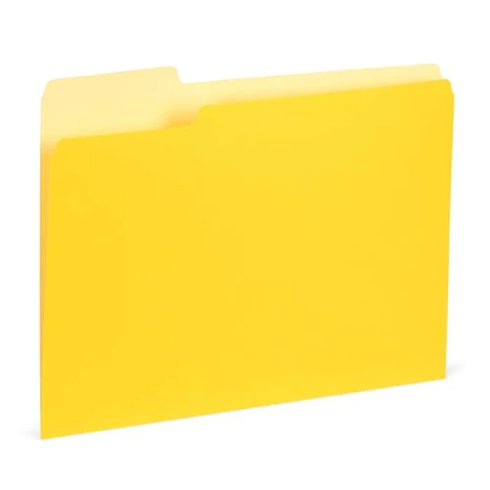 Blue Summit File Folders, Letter Size, 1/3 Tab, Two-Tone Bright Colors - 100 Pack by Blue Summit Supplies - Image 8