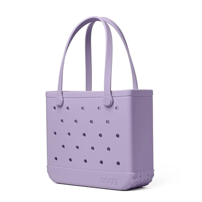 BOGG BAG Medium Tote - 15” x 12.5” x 5” - Durable, Washable, Tip-proof - Beach, Pool, Boat, Work, Sports (I Lilac You a Lot) by BOGG BAG - Used - Very Good condition - US$65.84
