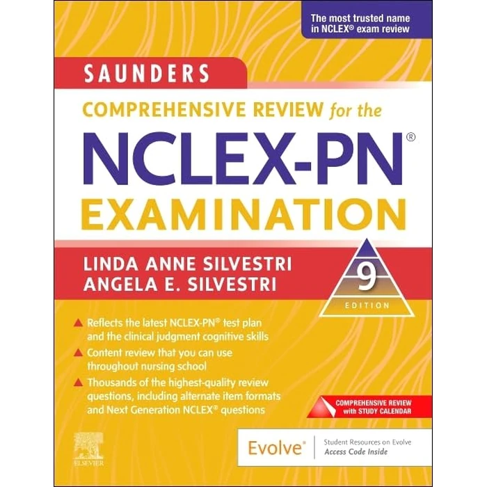 Saunders Comprehensive Review for the NCLEX-PN Examination by Saunders - Used - Like New condition