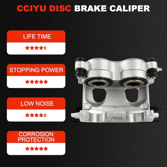 cciyu Front Left Brake Caliper Assembly 18-4761 For Ford For E-150/For E-250/For E-250 Econoline/For E-350 Club Wagon/For E-350 Econoline Club Wagon/For E-350 Super Duty/For E-450 Super Duty by cciyu - Image 5