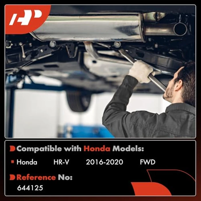 A-Premium Rear Catalytic Converter Kit Direct-Fit Compatible with Honda HR-V HRV 2016 2017 2018 2019 2020, FWD, E.P.A. Compliant by A-Premium - Image 2