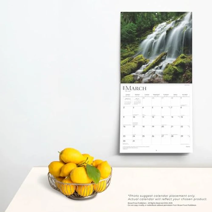 Psalms | 2025 12 x 24 Inch Monthly Square Wall Calendar | BrownTrout | Religion Hymns Lord by BrownTrout - Image 2