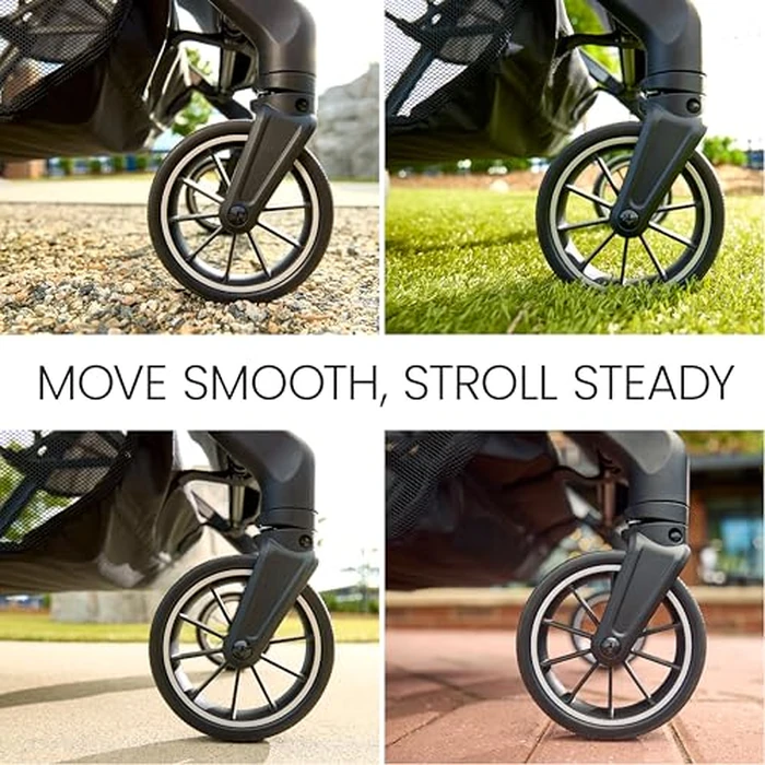 Britax Juniper(TM) Compact Stroller with One-Hand RapidFold(TM) - Raven Black by Britax - Image 5
