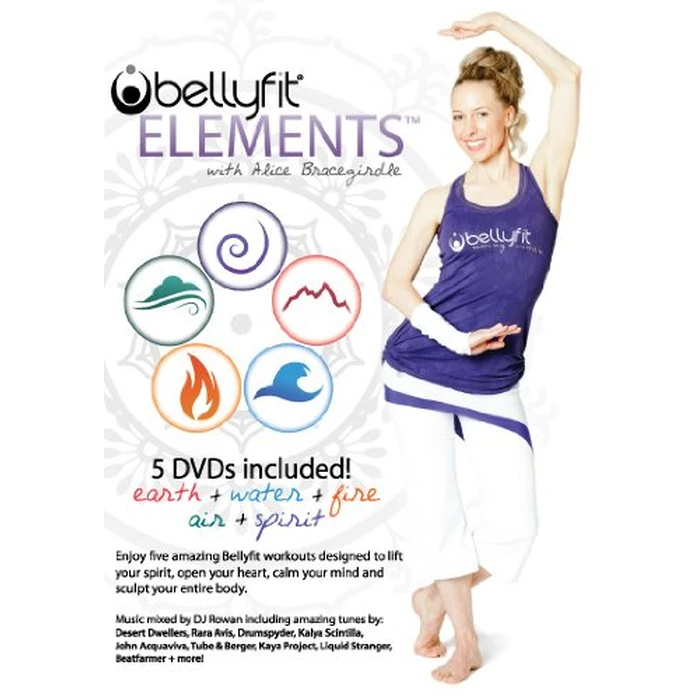 BellyFit Elements 5 DVD Set - Alice Bracegirdle - Image 1