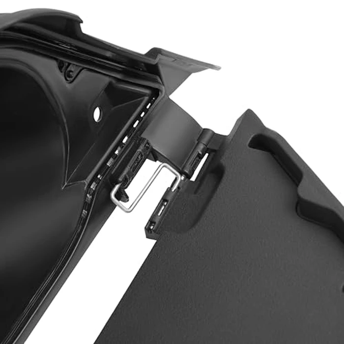 HECASA Fuel Gas Filler Pocket Housing Hinge Door Cover Kit Compatible with 2015-2023 Ford Transit Van 150 250 350 HD Replacement for CK4Z-5427936-J CK4Z-61405A26-B (Housing+White Cover+Door Molding) by HECASA - Image 5