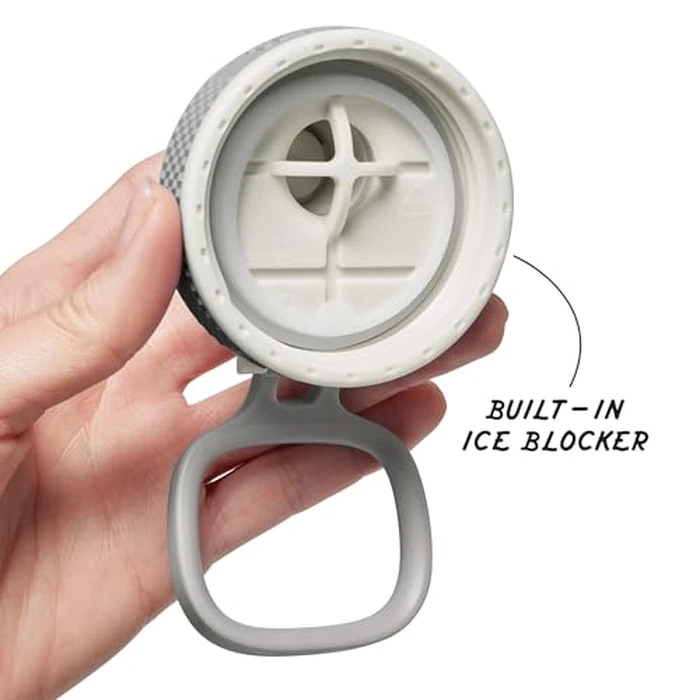 Takeya Sport Triple Insulated Water Bottle with Spout Lid and Ice Blocker (32 oz, Alpine) - Triple Wall, Leakproof, Stainless Steel Water Bottle for Gym & Outdoor Use by Takeya - Image 4