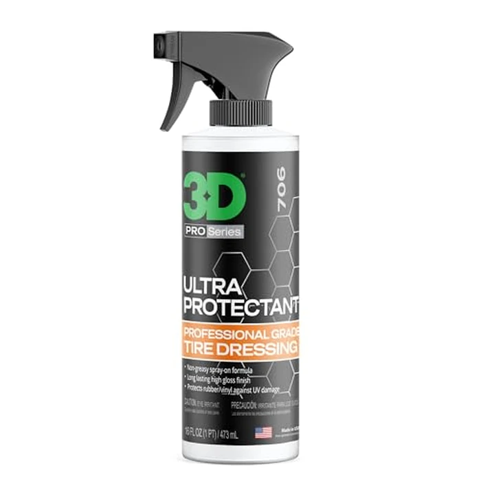3D Ultra Protectant Tire Shine by 3D - Used - Like New condition