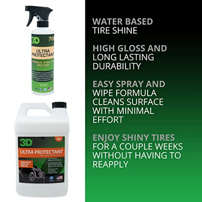 3D Ultra Protectant Tire Shine by 3D - Image 2