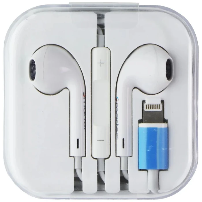 Smarter Wired Lightning 8-Pin Headphones - White by Smarter - Refurbished - Brand New condition - US$6.48