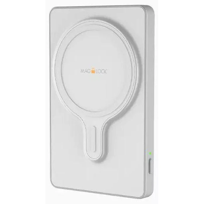 MyCharge Maglock MagSafe Wireless Powerbank 6000mAh with Built-in USB-C Port - White by MyCharge - Image 1