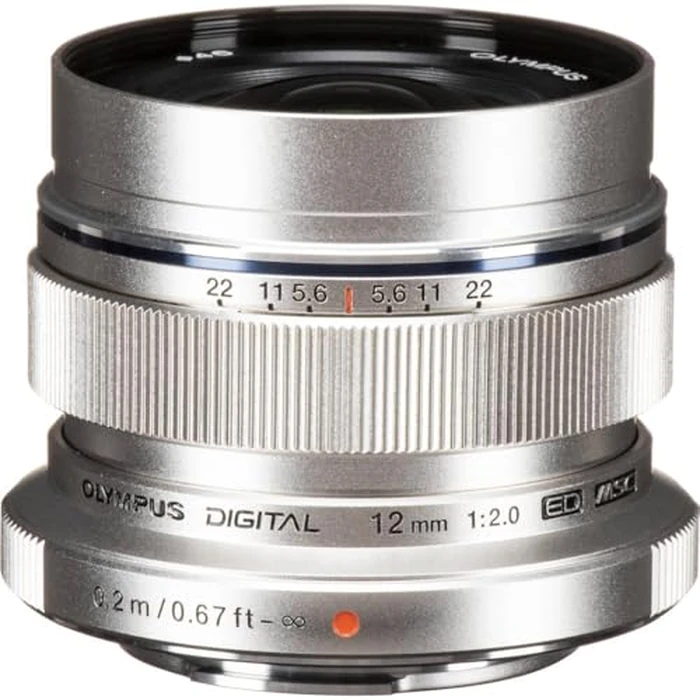 OM SYSTEM Olympus M.Zuiko Digital ED 12mm F2.0 Silver for Micro Four Thirds System Camera, Compact Wide Angle Lens for Starry Sky and Landscape by OM SYSTEM - Image 1