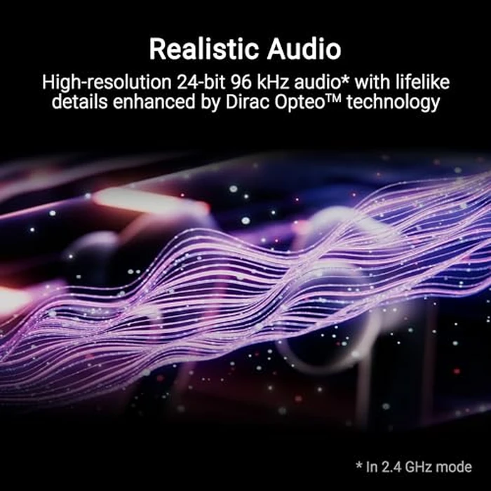 ASUS ROG Cetra True Wireless SpeedNova Gaming Earbuds - Dual-Mode (BT, 2.4GHz), Dirac Opteo, Bone-Conduction AI Mic, Adaptive ANC, 46Hr Battery, for PC, PS5, PS4, Switch, Mobile, ROG Ally/X - Black by ASUS - Image 5