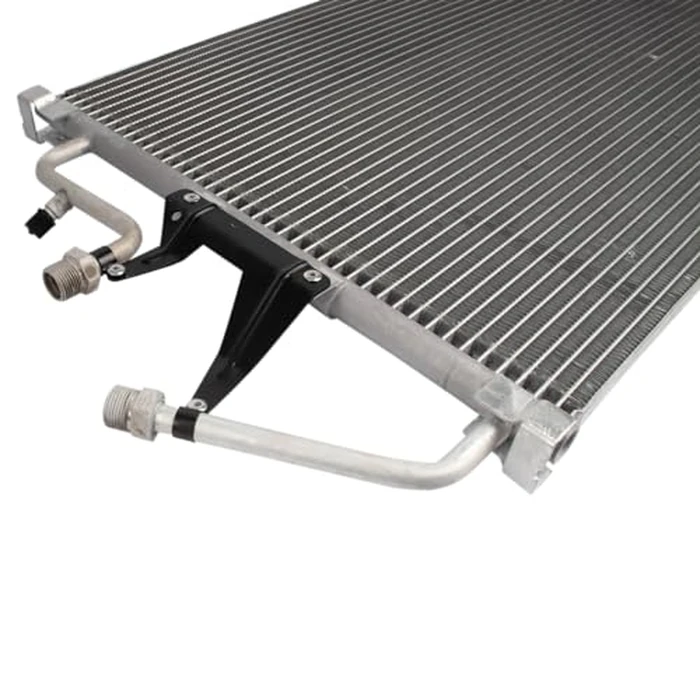 TRQ A/C Condenser Compatible with 1996-99 Chevy Tahoe GMC Yukon 2000 Tahoe Z71 Tahoe Limited 2000 GMC Yukon Denali 99-00 Cadillac Escalade 96-99 Chevy GMC Suburban C1500 C2500 K1500 K2500 by TRQ - Image 3