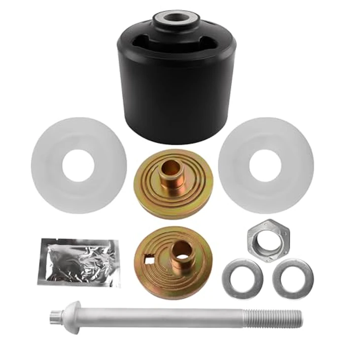 KJYDXYS Quick Align Pivot Bolt Bushing Kit Compatible with Hendrickson Turner Trailer INTRAAX HT HLM FM20 LK Series with Alignment Collars, Replace 24691S, S-28654 by KJYDXYS - Used - Like New condition - US$72.85