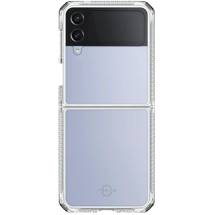 Itskins Hybrid R Phone Case for Samsung Galaxy Z Flip4 (5G) - Clear by Itskins - Refurbished - Good condition