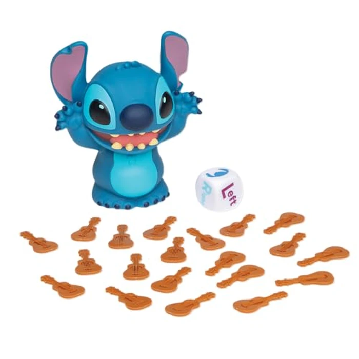 Laughing Stitch Dice Games - Family Games, Kids Games, Travel Games, Dice Set, Disney Stitch Toys, Make Sure to Pass Stitch Fast, Family Games for Kids and Adults, Multi-Player, Ages 6+ by PlayMonster - Used - Like New condition - US$8.07