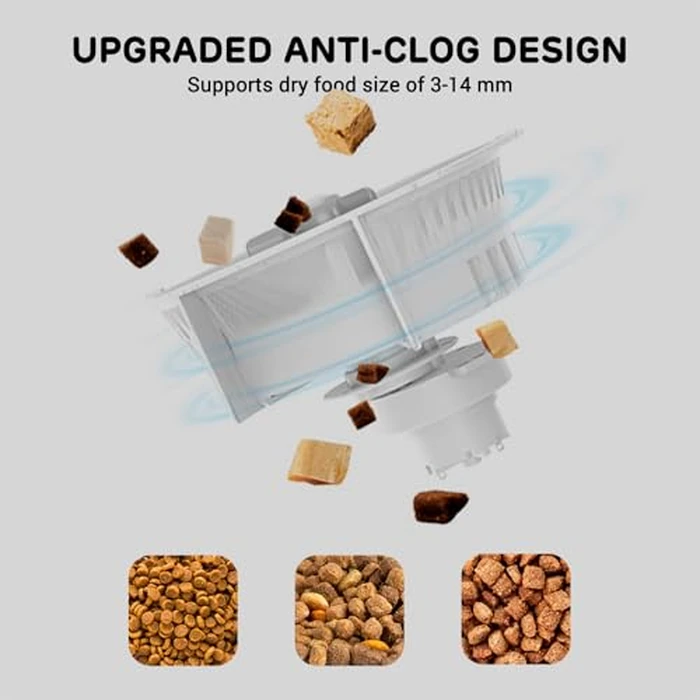 iPettie FW54 5G/2.4GHz WiFi Automatic Feeder and Waterer 2-in-1 Set for Pets, 300 oz Large Capacity for 2 Weeks, Perfect for Working Parents by iPettie - Image 5