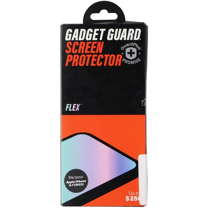 Gadget Guard Flex Series Screen Protector for iPhone 15 - Clear by Gadget Guard - Refurbished - Brand New condition