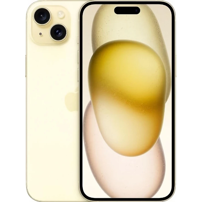 iPhone 15 Plus - 512GB - eSIM - Yellow by Apple - Refurbished - Excellent condition