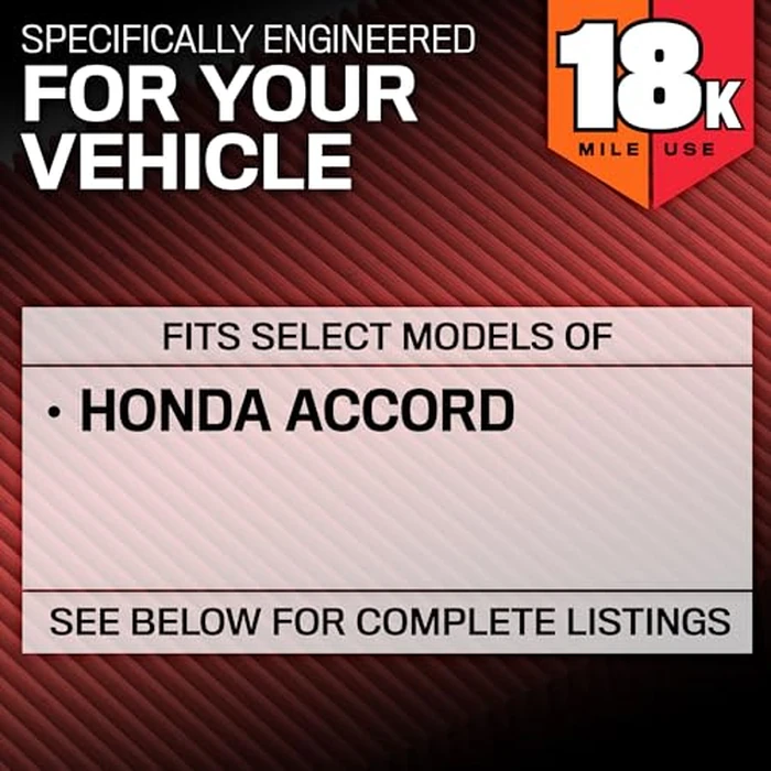 K&N Engine Air Filter: Long Life 18,000 Mile Replacement Air Filter: Compatible with 2013-2019 Honda/Acura L4 (Accord, Spirior, TLX), KNA-2498 by K&N - Image 7