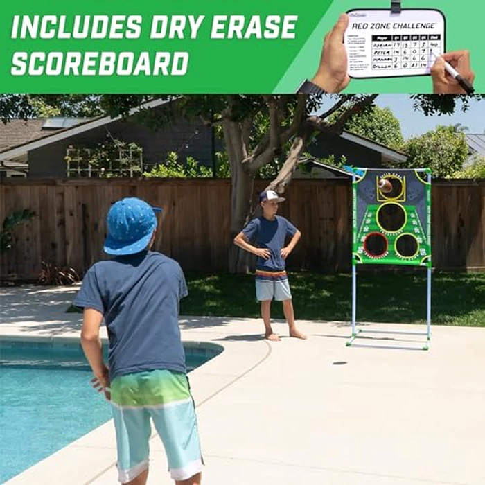 GoSports Red Zone Challenge Football Toss Game - Includes Target, 4 Footballs, Scoreboard and Case by GoSports - Image 5