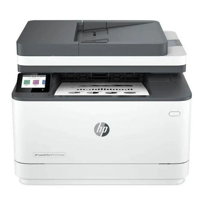 HP LaserJet Pro 3101fdw Monochrome Wireless Laser Multifunction Printer - White by HP - Image 1