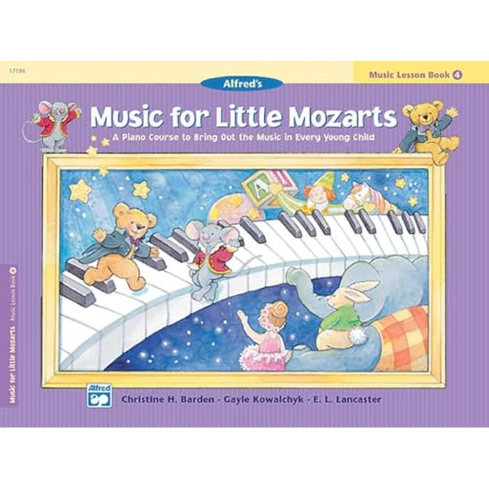 Music for Little Mozarts Music Lesson Book, Bk 4: A Piano Course to Bring Out the Music in Every Young Child by Alfred - Used - Acceptable condition