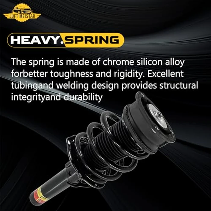 LUFT MEISTAR 8V0413029K Pair Front Shock Absorber Struts W/Electric Compatible with Audi A3 S3 2015-2023, RS3 2015-2022, 8V0413029K, 8V0413029P, 8V0413029, 8V0413029J, 8V0-413-029-P, 8V0-413-029-K by LUFT MEISTAR - Image 4