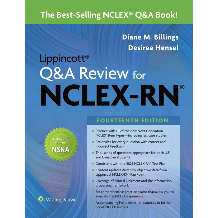 Lippincott Q&A Review for NCLEX-RN by Lippincott Williams & Wilkins - Used - Good condition - US$42.93