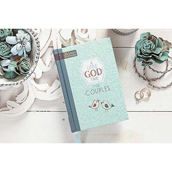 A Little God Time for Couples: 365 Daily Devotions (Hardcover) - Perfect Engagement, Wedding and Anniversary Gift for Couples by Broadstreet Publishing - Used - Acceptable condition