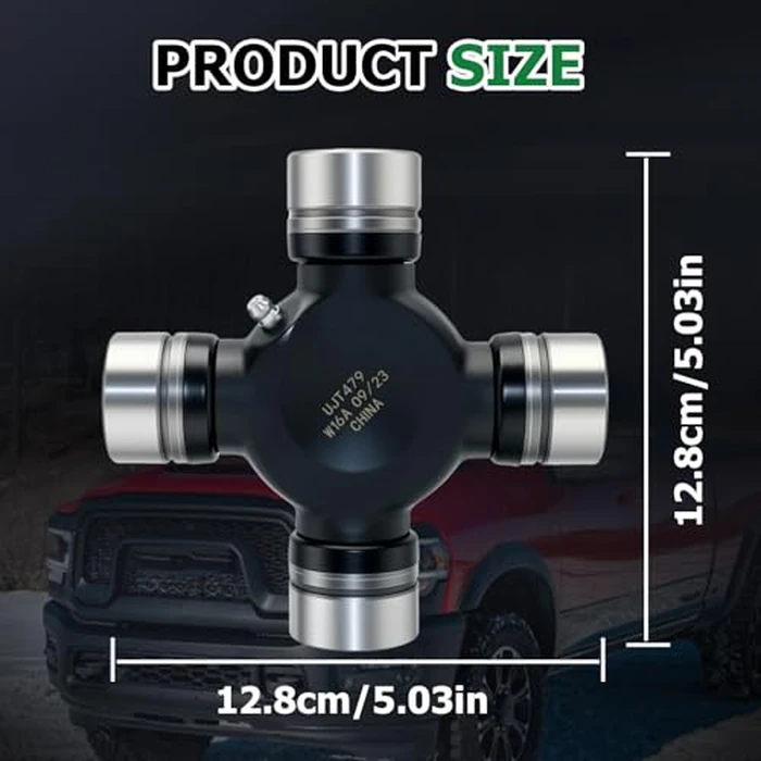 2Pcs Outer Axle U Joint Compatible with 2010-2023 Ram 2500 3500 for 2008-2014 Ram 4500 5500 4 Wheel Drive Replace for 228113 PT479 2AMGR428AC 68065428AC by repustor - Image 5