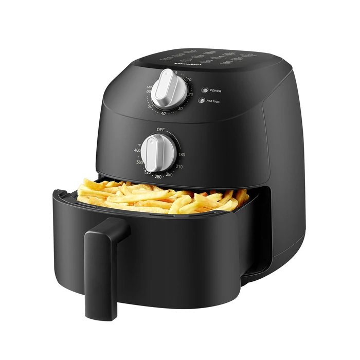 COMFEE' Compact 2.1 Quart Air Fryer with 12 Menu Options, Adjustable Timer & Temperature Control 180-400 degrees F, Dishwasher-Safe Nonstick Fry Basket with Stainless Steel Finish by COMFEE' - Image 1